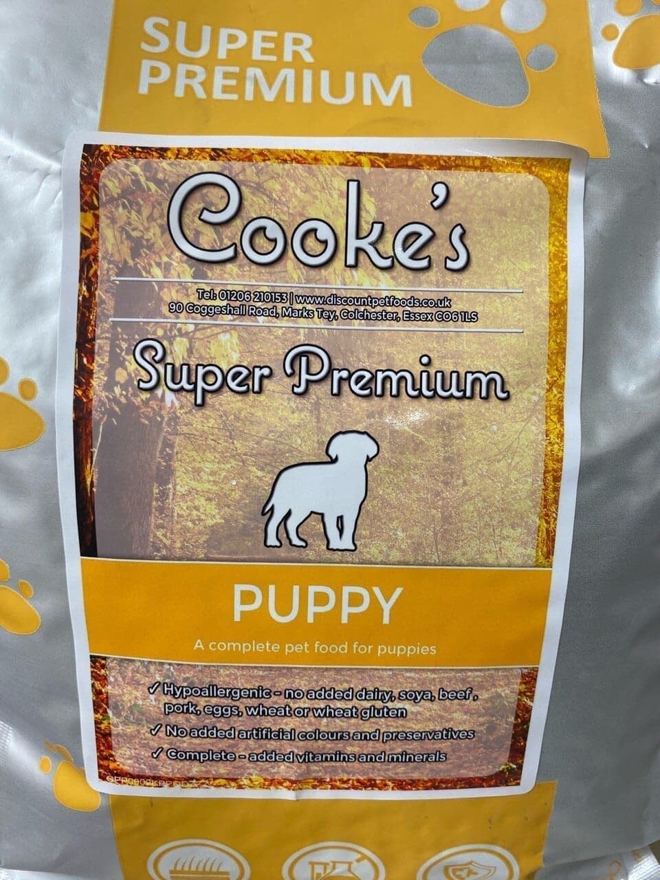 Super Premium Dog Puppy 12kg Marks Tey Discount Pet Foods