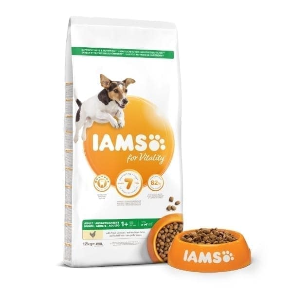 Iams Dog Adult Small/Medium Breed 12kg Marks Tey Discount Pet Foods