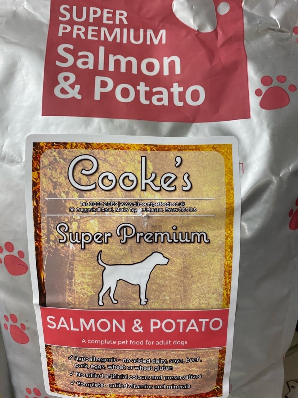 Super Premium Adult Dog Salmon & Potato 2kg Discount Pet Food