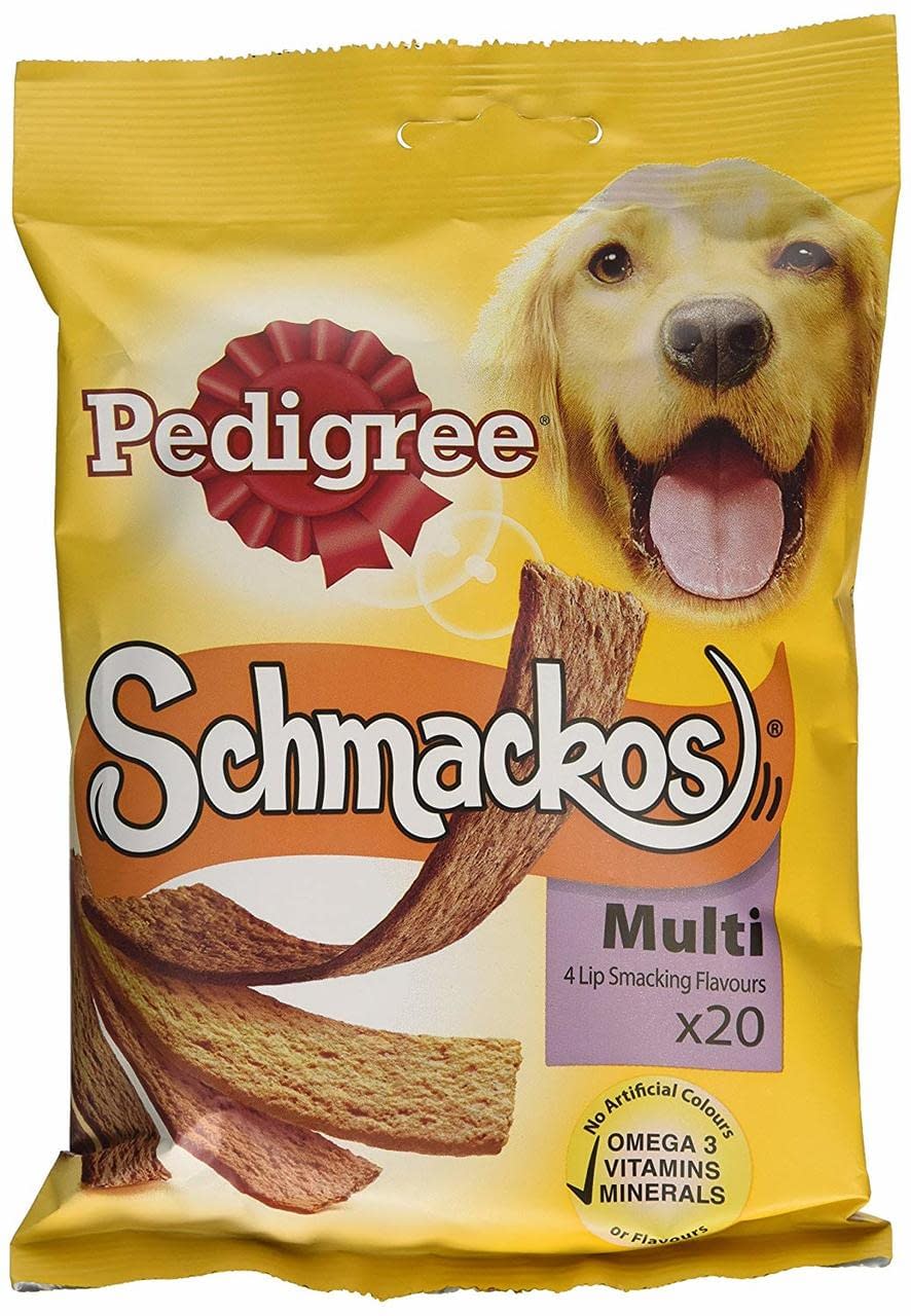Pedigree Schmackos 20 Assorted sticks Marks Tey Discount Pet Food