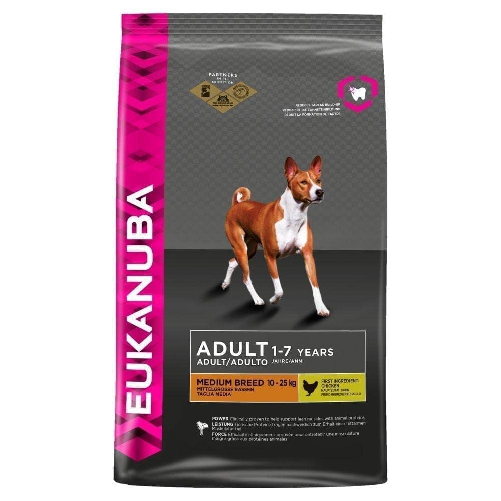 Eukanuba Dog Adult Medium Breed 12kg Marks Tey Discount Pet Foods