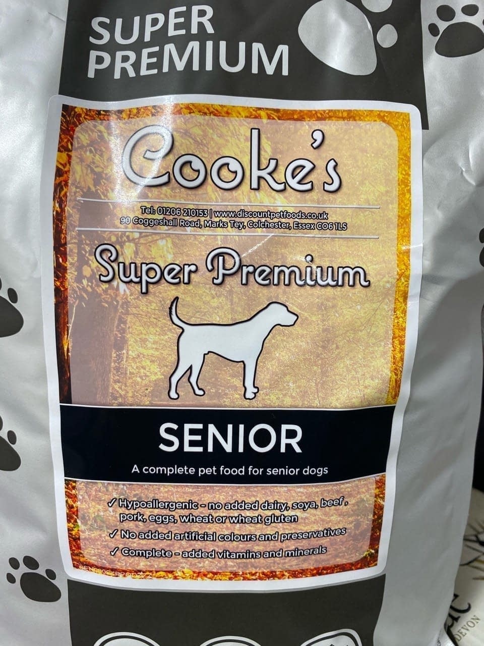 Super Premium Dog Senior/Light 12kg Marks Tey Discount Pet Foods
